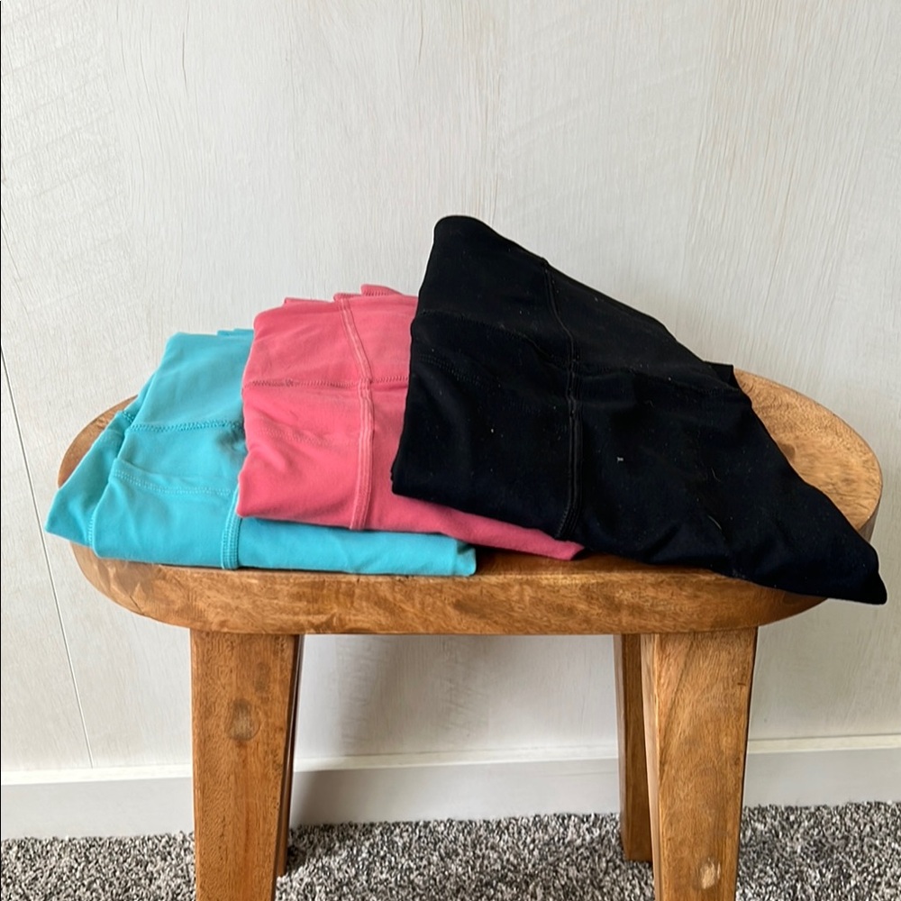 Victoria's Secret Stylish Blue and Black Leggings